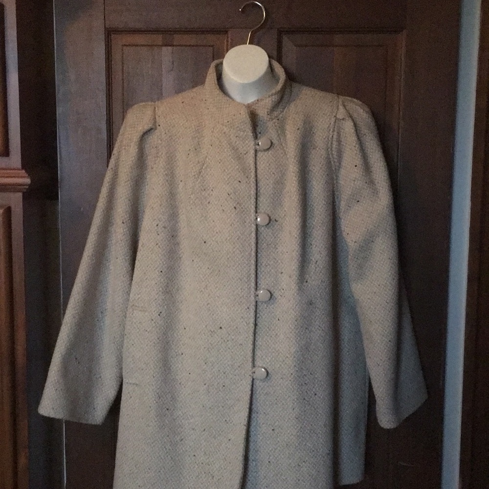 3/4 length coat made in Korea